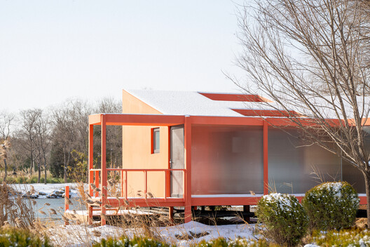 Red Bridge Cabin / Wiki World + Advanced Architecture Lab - Image 13 of 34