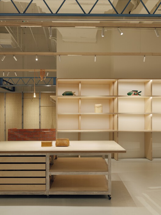 OnLand Shanghai / amass - Interior Photography, Closet, Shelving, Wood