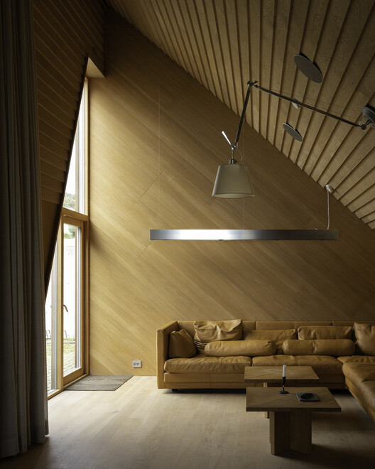 Kiellandsstien Residence / Hoem + Folstad Arkitekter - Interior Photography, Wood, Lighting, Chair