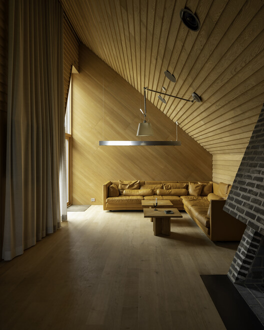 Kiellandsstien Residence / Hoem + Folstad Arkitekter - Interior Photography, Wood, Lighting, Chair