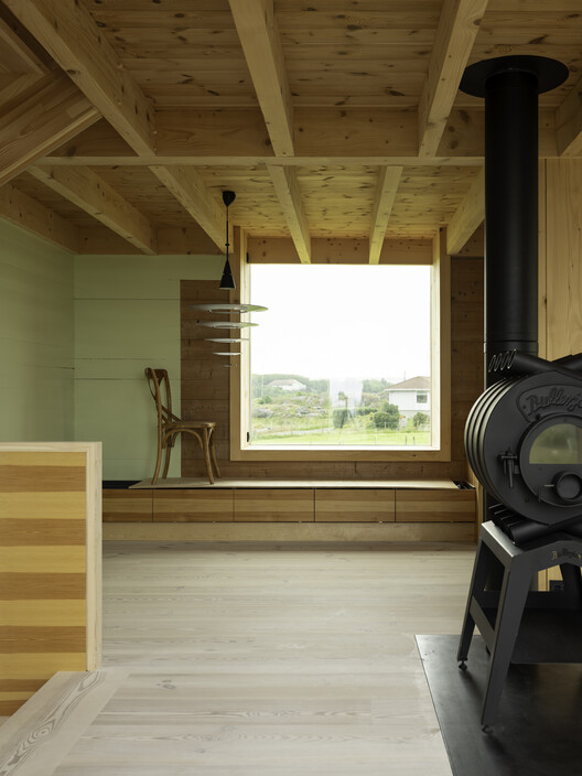 The Prairie House / Hoem + Folstad Arkitekter - Interior Photography, Wood, Beam