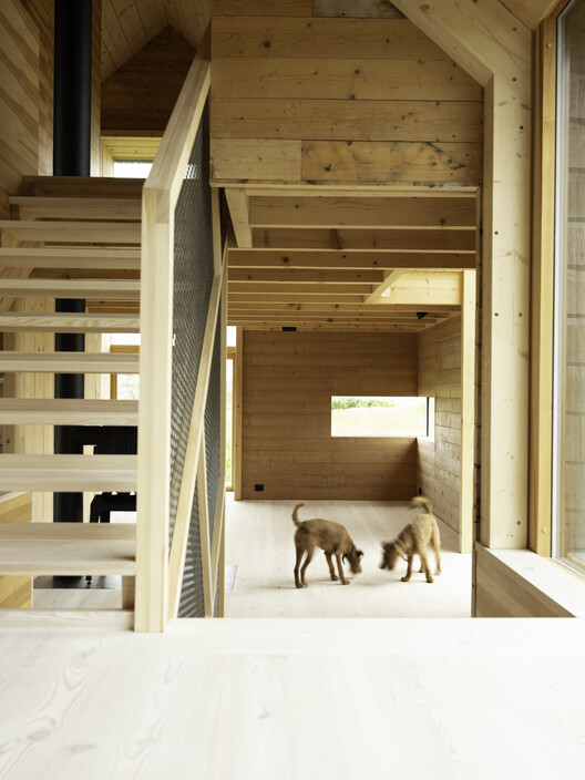 The Prairie House / Hoem + Folstad Arkitekter - Interior Photography, Wood, Beam