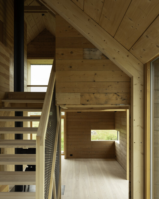The Prairie House / Hoem + Folstad Arkitekter - Interior Photography, Wood, Beam
