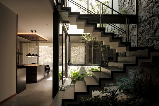 Casa Meyra / Di Frenna Arquitectos - Fotografia de Interiores, Escada