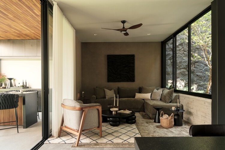 Casa Meyra / Di Frenna Arquitectos - fotografía de interiores, sala, sillas