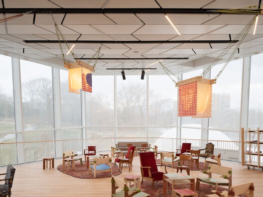 Nanterre-Amandiers National Drama Center Renovation and Rehabilitation / Snøhetta - Interior Photography, Wood, Chair