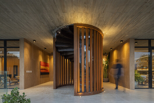 Lakeside Farms Coqueiros Beach / Estúdio Vinicius Macêdo + Novais Arquitetura - Interior Photography, Wood, Concrete, Beam