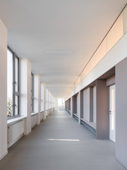 Extension of a Primary School - New School Pavilion and Multipurpose Hall / Bakyta architekti - Image 15 of 54