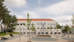 Extension of a Primary School - New School Pavilion and Multipurpose Hall / Bakyta architekti