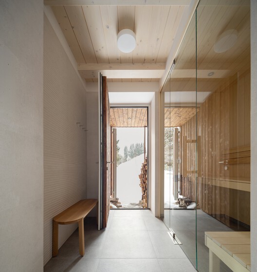 Cabin Above the Valley / System Recovery Architects - Interior Photography, Wood