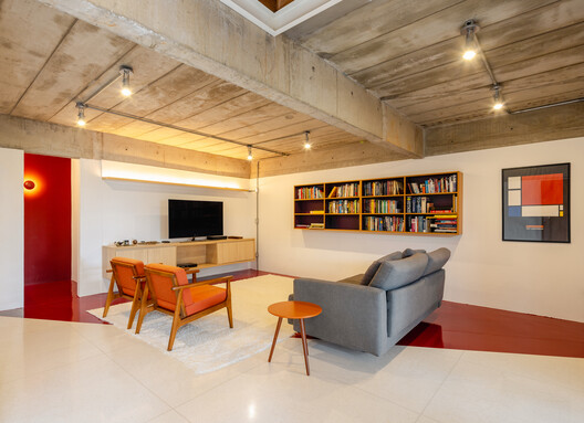 Residence in Sumaré / Trema Arquitetura + Gabriel Sepe - Interior Photography, Living Room, Wood, Chair