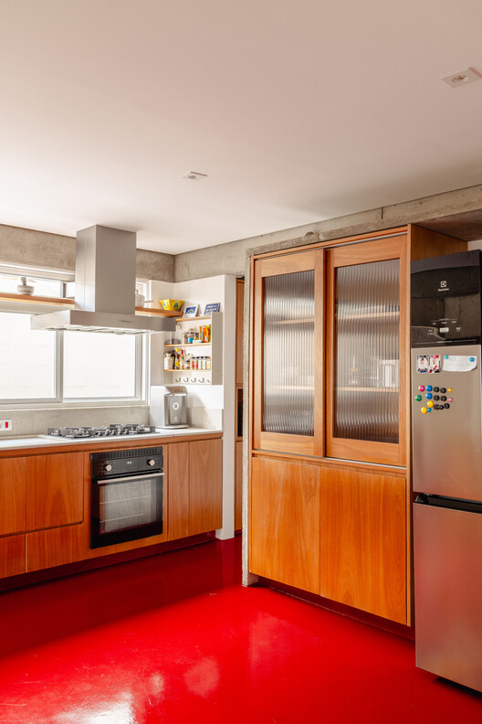 Residence in Sumaré / Trema Arquitetura + Gabriel Sepe - Interior Photography, Kitchen, Wood, Countertop