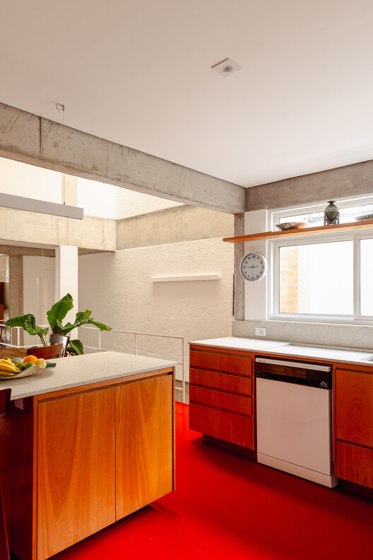 Residence in Sumaré / Trema Arquitetura + Gabriel Sepe - Interior Photography, Kitchen, Wood, Countertop