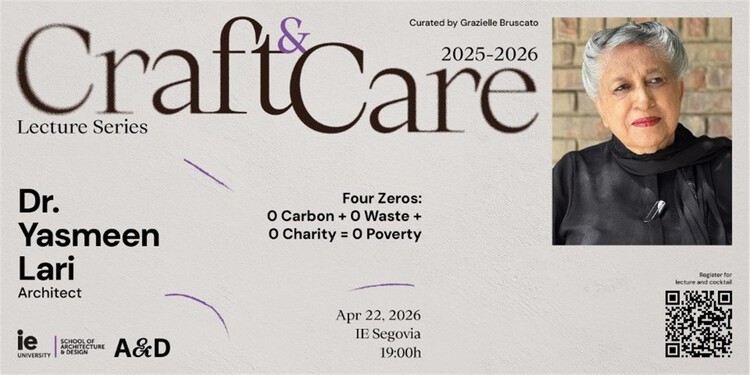 CRAFT & CARE. Yasmeen Lari - Image 1 of 1