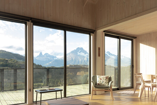 Casa PS / WINTERI Arquitectura Casa PS / WINTERI Arquitectura - Interior Photography, Wood, Balcony, Beam