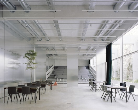 Flow Third Place / Office Zola architectes - Interior Photography, Dining room, Lighting, Glass, Chair