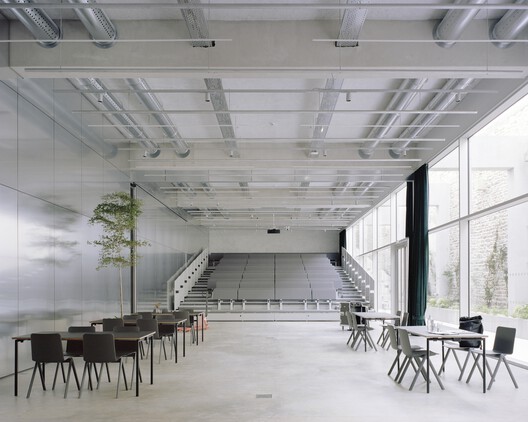 Flow Third Place / Office Zola architectes - Interior Photography, Dining room, Lighting, Glass, Chair