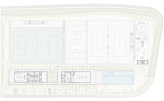 Mocolí Sports Complex / URLO Studio - Image 14 of 17