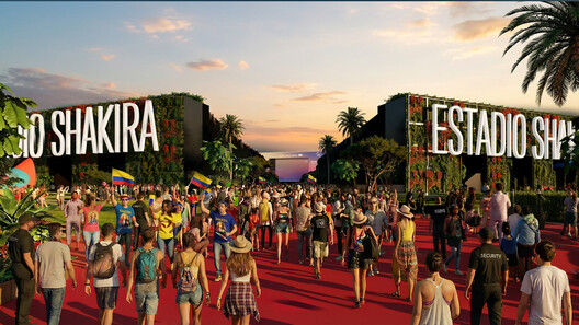 Pop Star Architecture: BIG Designs Multi-Use Stadium for Shakira’s World Tour in Madrid, Spain - Image 11 of 13