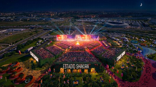 Pop Star Architecture: BIG Designs Multi-Use Stadium for Shakira’s World Tour in Madrid, Spain - Image 6 of 13