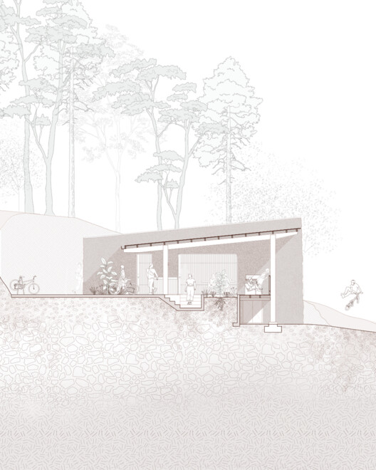 Pamba Bike Shelter / URLO Studio - Image 18 of 20