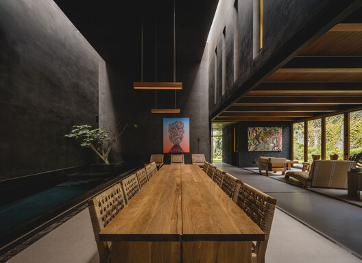 House of Ashes / TACO taller de arquitectura contextual  - Interior Photography, Kitchen, Wood, Chair