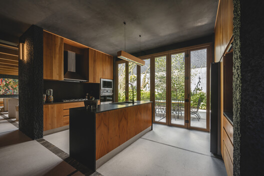 House of Ashes / TACO taller de arquitectura contextual  - Interior Photography, Kitchen, Wood, Countertop