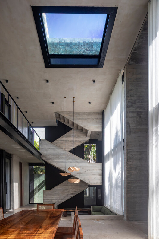 Vihara House / Di Frenna Arquitectos - Interior Photography, Wood, Stairs