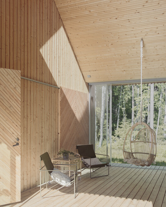 House Meriportti / LUO Architects - Interior Photography, Wood
