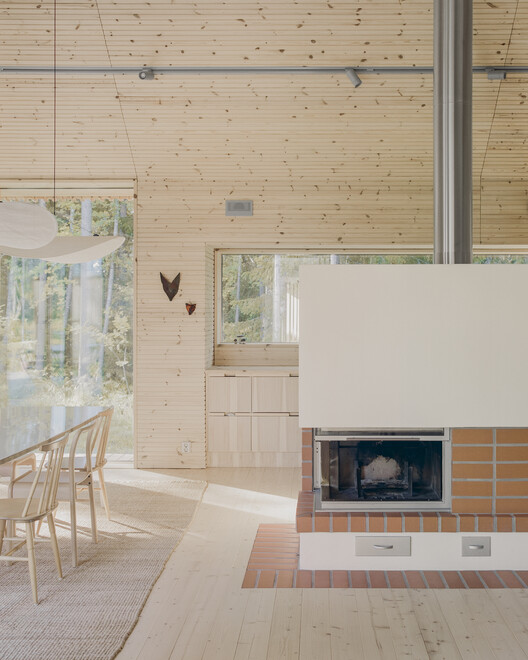 House Meriportti / LUO Architects - Interior Photography, Kitchen, Wood, Chair