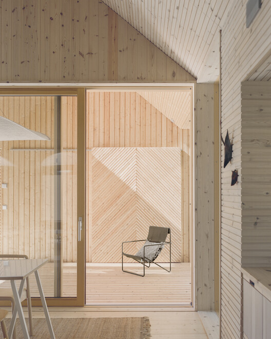 House Meriportti / LUO Architects - Interior Photography, Wood