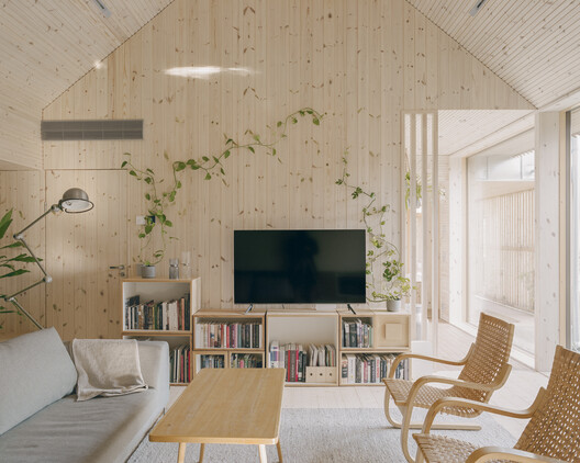 House Meriportti / LUO Architects - Interior Photography, Wood, Lighting, Chair