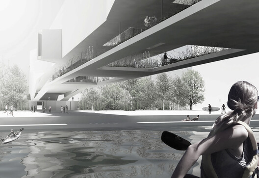 Cultural Centers Beyond the Building: 6 Unbuilt Projects Integrating Landscape - Image 15 of 36