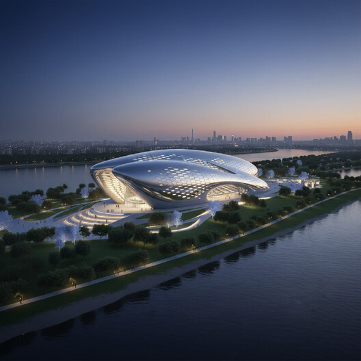 Cultural Centers Beyond the Building: 6 Unbuilt Projects Integrating Landscape - Image 33 of 36