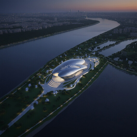 Cultural Centers Beyond the Building: 6 Unbuilt Projects Integrating Landscape - Image 34 of 36