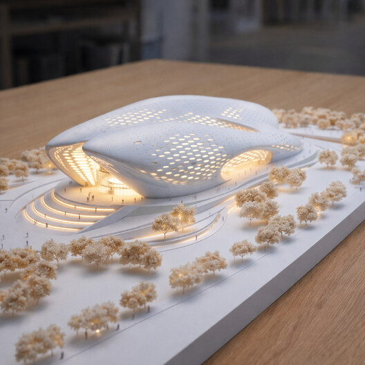 Cultural Centers Beyond the Building: 6 Unbuilt Projects Integrating Landscape - Image 35 of 36