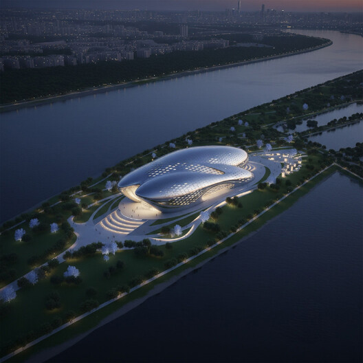 Cultural Centers Beyond the Building: 6 Unbuilt Projects Integrating Landscape - Image 36 of 36