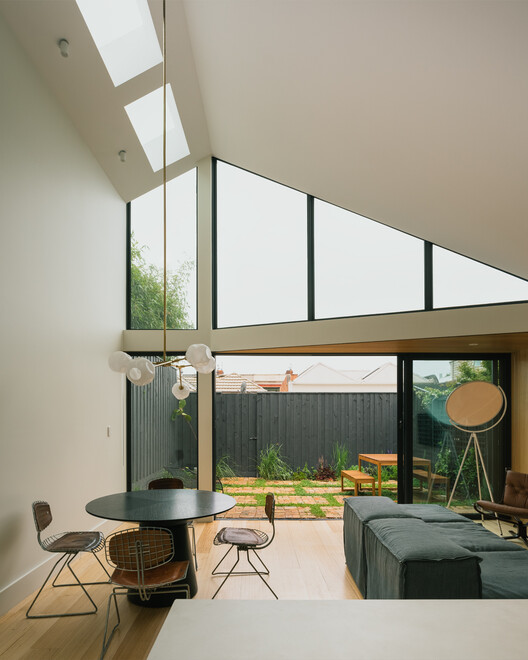 Abbie Abbotsford Terrace / Eckersley Architects - Interior Photography, Wood, Lighting, Glass, Chair