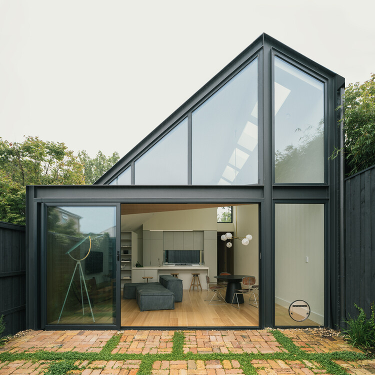 Abbie Abbotsford Terrace / Eckersley Architects - Exterior Photography, Houses, Courtyard, Door