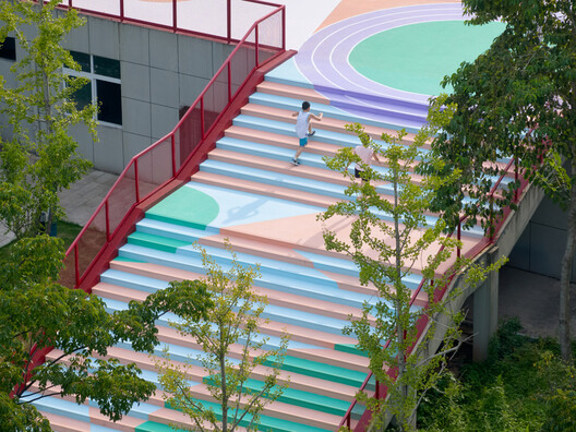 Youth Commons / Studio RE+N - Exterior Photography, Stairs