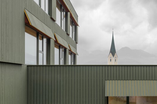 Education Center Kössen / Pedevilla Architects - Interior Photography, Wood