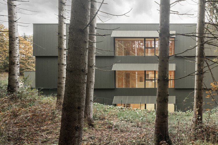 Education Center Kössen / Pedevilla Architects - Exterior Photography, Wood