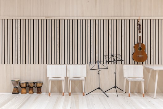 Education Center Kössen / Pedevilla Architects - Interior Photography, Wood