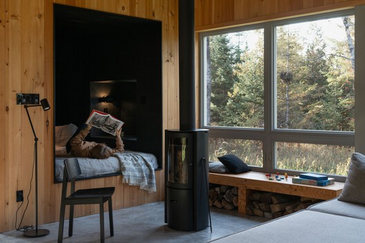 Scotch Chalet / CARTA. Architecte + Designer - Interior Photography, Bedroom, Wood, Chair
