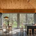 Scotch Chalet / CARTA. Architecte + Designer - Interior Photography, Houses, Kitchen, Countertop, Table, Lighting, Chair