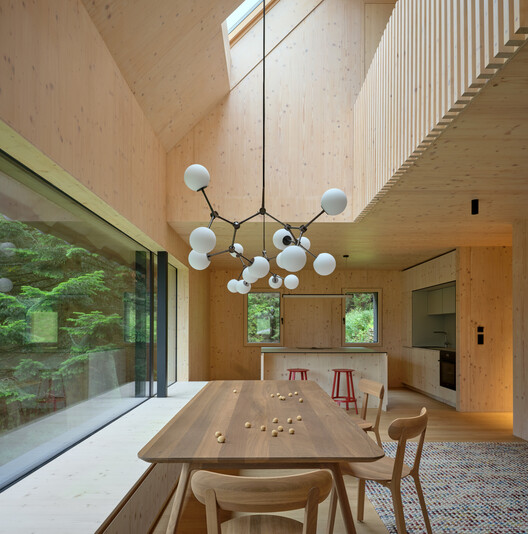 Na Kukačkách Mountain Chalet / Edit! architects - Interior Photography, Dining room, Wood
