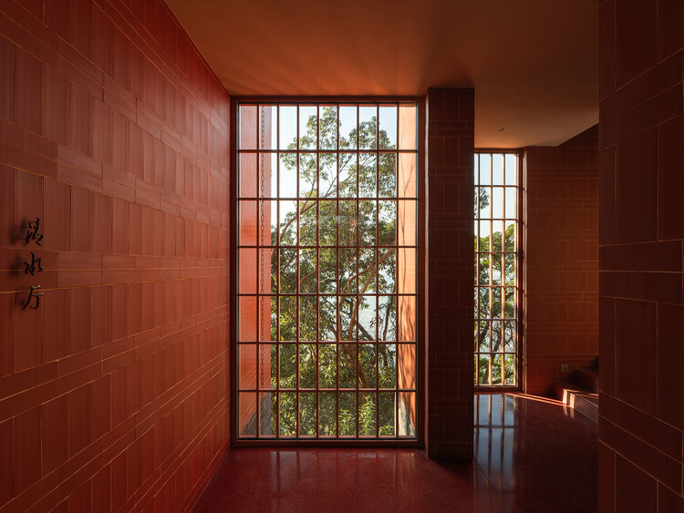 清水禅舍 / 厦门泛华· 回应建筑工作室 - 室内图, 木头, 玻璃