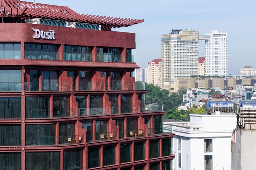 Dusit Le Palais Tu Hoa Hotel	 / Baumschlager Eberle Architekten - Exterior Photography, Balcony