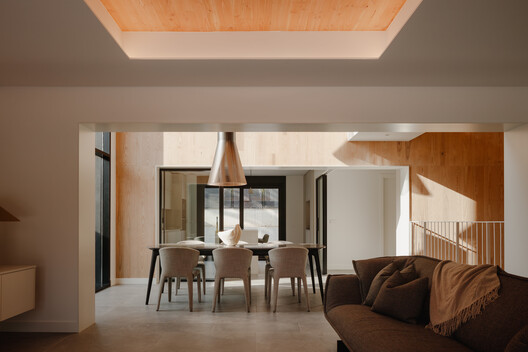 IB House / BAT Bilbao Architecture Team - Interior Photography, Wood, Lighting, Chair