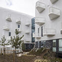Wave 4 & 5 - ECR Health Care Complex / FAAB - Exterior Photography, Healthcare Architecture, Balcony